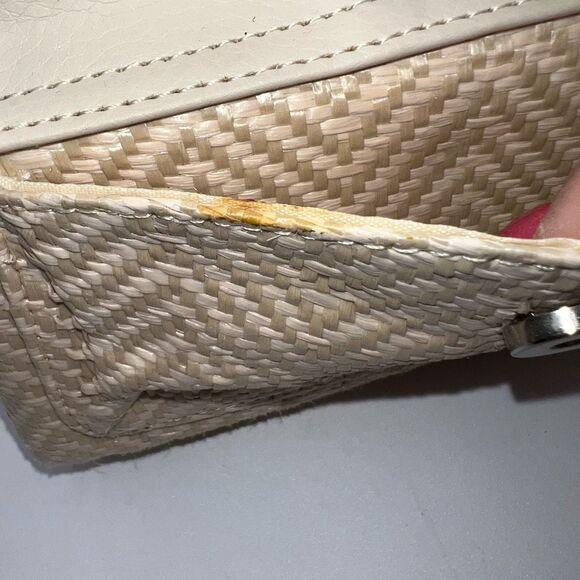 Giani Bernini Vintage Raffia and Leather Crossbody Bag - Picture 5 of 11
